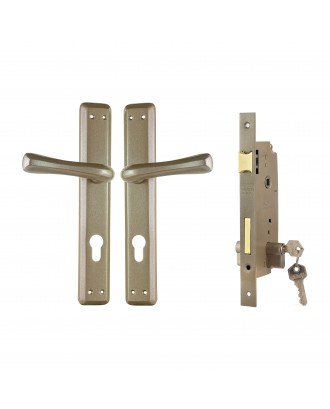 SOFAB Door Lock with handles ( Sandy) 40 MM